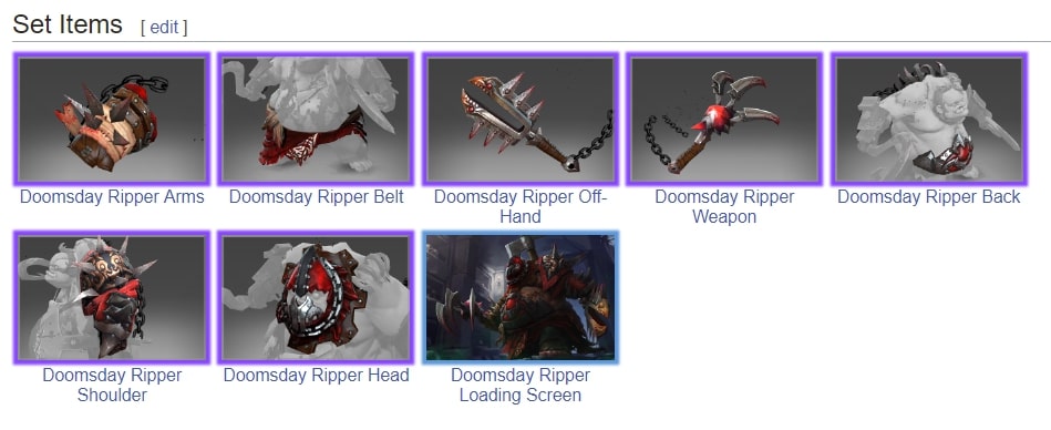 Doomsday перевод. Doomsday Ripper Pudge. Пуджа Doomsday Ripper. Сет Doomsday Ripper. Ripper сет на Пуджа.