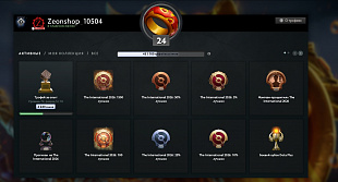 1920 mmr 114 побед 135 поражений от магазина Zeonshop