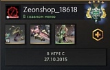 2771 mmr 670 побед 592 поражения Герой 4 от магазина Zeonshop