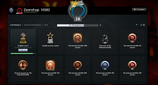3456 mmr 179 побед 240 поражений от магазина Zeonshop